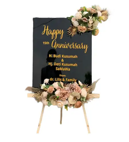 Papan Bunga Akrilik Tlumpu